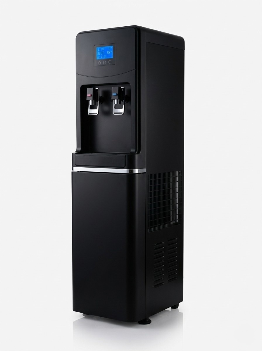 AEROVA LT-AWG20G atmospheric water generator, three-quarter view — a sustainable water solution for Vietnamese homes and offices